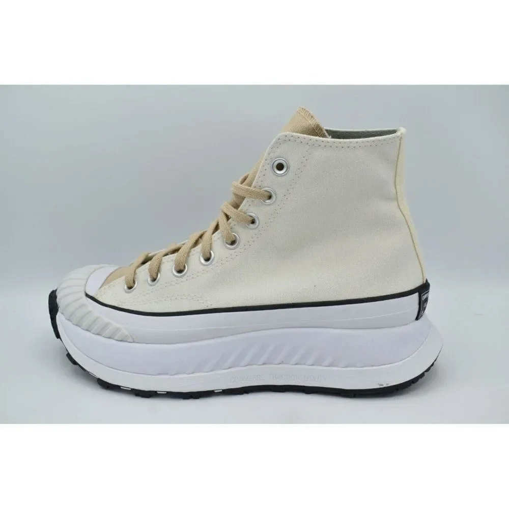 Converse Women Size 9.5 Chuck 70 Hi AT-CX Colorblock Egret Oat Milk Casual Shoes